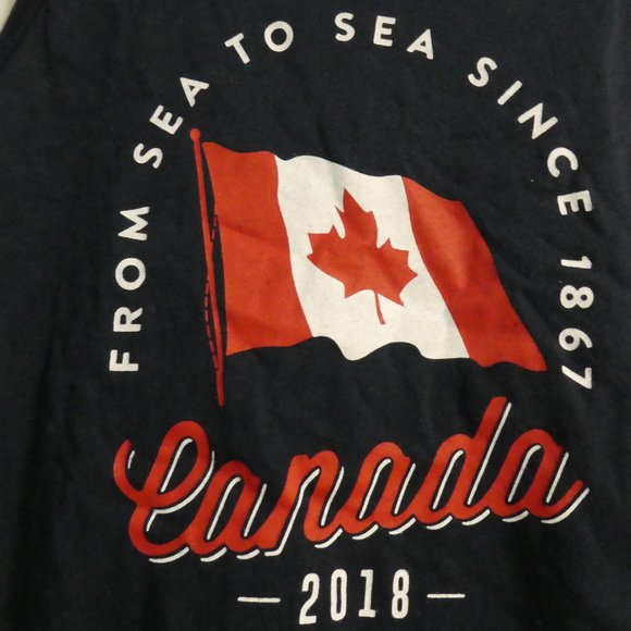 OLD NAVY small (6-7 years) navy graphic tank top Canada 2018 GUC - Picture 6 of 12